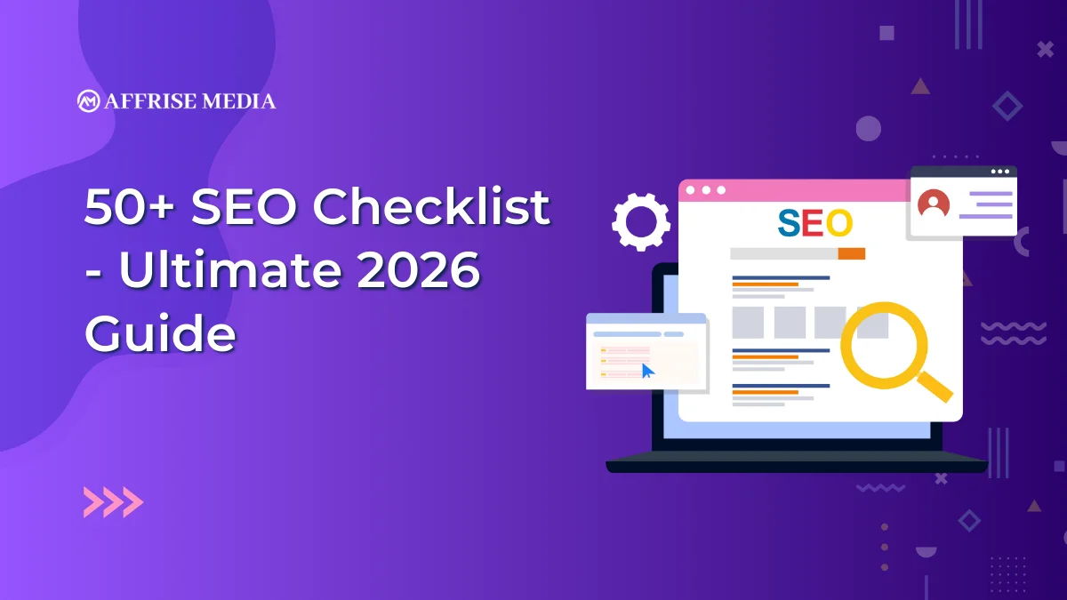 50+ SEO Checklist - Ultimate 2026 Guide