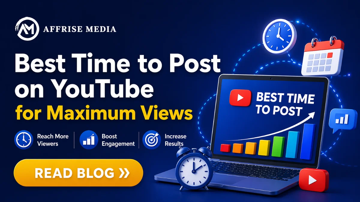 Best time to Post on YouTube for Maximum Views