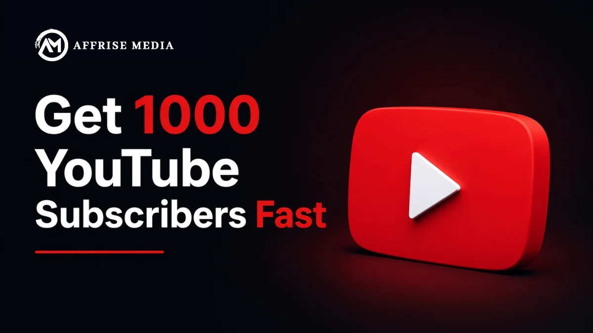 How to get 1000 subscribers on YouTube fast